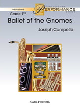 Ballet of the Gnomes Concert Band sheet music cover